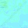 Mapa topográfico Douk, altitud, relieve
