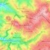 Mapa topográfico Kölsch-Büllesbach, altitud, relieve