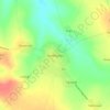 Mapa topográfico Kumbungu, altitud, relieve