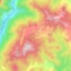 Mapa topográfico Kolludere, altitud, relieve