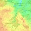 Mapa topográfico Watern, altitud, relieve