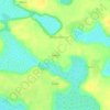 Mapa topográfico Kaléné, altitud, relieve