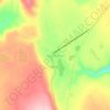 Mapa topográfico Ejido el Vergel, altitud, relieve