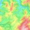 Mapa topográfico Windrath, altitud, relieve