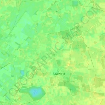 Mapa topográfico Dulder, altitud, relieve