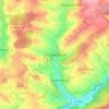 Mapa topográfico Unterwittstadt, altitud, relieve