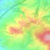 Mapa topográfico La Route, altitud, relieve