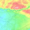 Mapa topográfico Pingit, altitud, relieve