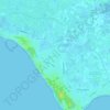 Mapa topográfico L'Épine, altitud, relieve
