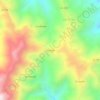 Mapa topográfico El Limón, altitud, relieve