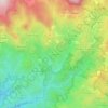 Mapa topográfico Cikole, altitud, relieve