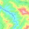 Mapa topográfico La Sota, altitud, relieve