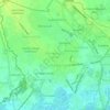 Mapa topográfico Pale Benidicto Rizal, altitud, relieve