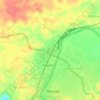 Mapa topográfico SUKAJADI, altitud, relieve