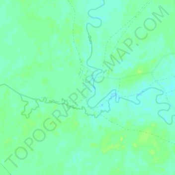 Mapa topográfico Шкуново, altitud, relieve