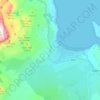 Mapa topográfico Glasphein, altitud, relieve