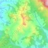 Mapa topográfico Belforte, altitud, relieve