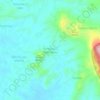 Mapa topográfico Rantepaku Tallunglipu, altitud, relieve