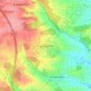 Mapa topográfico Egenhausen, altitud, relieve