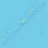 Mapa topográfico Okinawa Prefecture, altitud, relieve