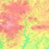 Mapa topográfico 37110, altitud, relieve
