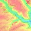 Mapa topográfico Roy-Boissy, altitud, relieve