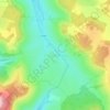 Mapa topográfico Champ-d'Oiseau, altitud, relieve
