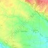 Mapa topográfico Billancelles, altitud, relieve