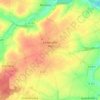 Mapa topográfico La Neuville-Roy, altitud, relieve