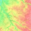 Mapa topográfico 85600, altitud, relieve