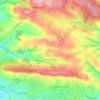 Mapa topográfico Montchauvet, altitud, relieve