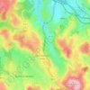 Mapa topográfico 42530, altitud, relieve