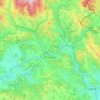 Mapa topográfico Trutnov, altitud, relieve