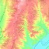 Mapa topográfico Borox, altitud, relieve