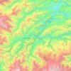 Mapa topográfico Kumpirushiato, altitud, relieve