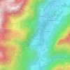 Mapa topográfico 83229, altitud, relieve