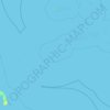 Mapa topográfico Capricornia Cays National Park, altitud, relieve