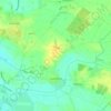 Mapa topográfico Löwenstedt, altitud, relieve