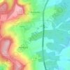 Mapa topográfico Lorry-Mardigny, altitud, relieve