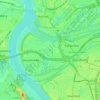 Mapa topográfico 47059, altitud, relieve