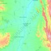 Mapa topográfico Bom Jesus da Lapa, altitud, relieve