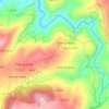 Mapa topográfico Rodís, altitud, relieve
