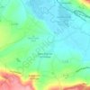 Mapa topográfico Saint-Étienne-la-Thillaye, altitud, relieve