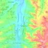 Mapa topográfico Marambat, altitud, relieve