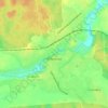 Mapa topográfico Олевск, altitud, relieve