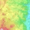 Mapa topográfico Charbonnières-les-Varennes, altitud, relieve