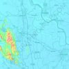 Mapa topográfico Hà Nam, altitud, relieve