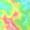 Mapa topográfico Stio, altitud, relieve