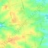 Mapa topográfico Fresne-le-Plan, altitud, relieve