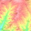Mapa topográfico Escalonilla, altitud, relieve